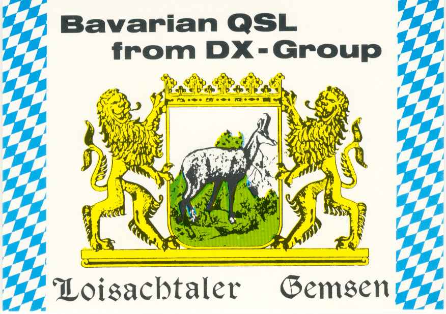 Die QSL-Karte der Loisachtaler